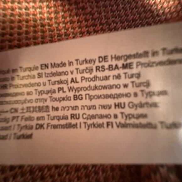 Tally Weijl Poncho XXS/XS Aztec Print Open Front Cardigan Kaftan Cotton Blend - Picture 14 of 16